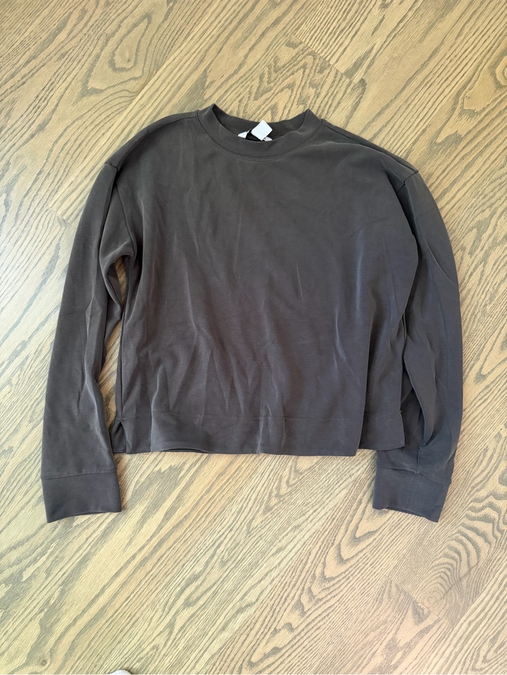 Athleta Crewneck Soft Grey Sweatshirt